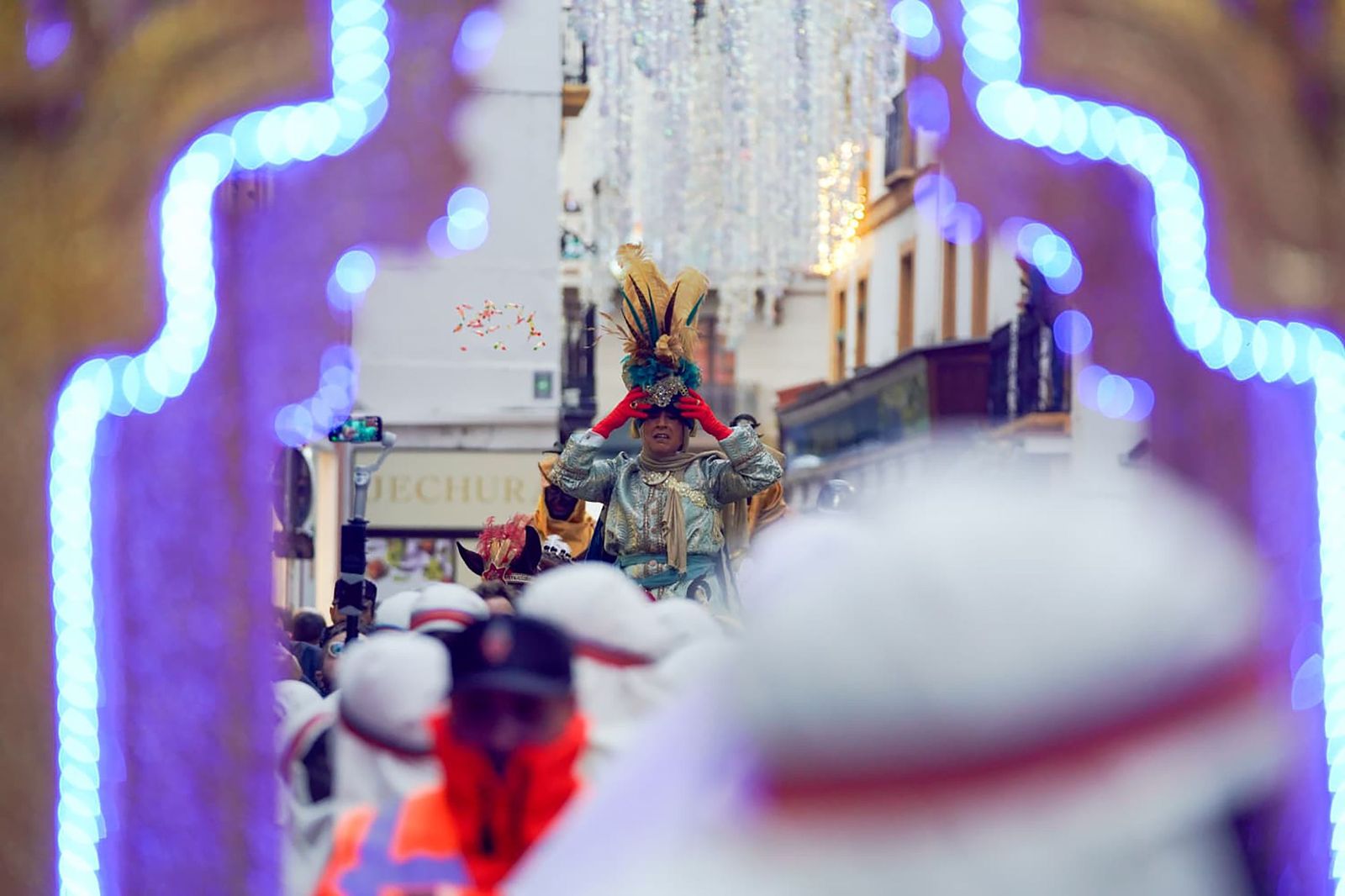 Las fotos del Heraldo Real en Sevilla