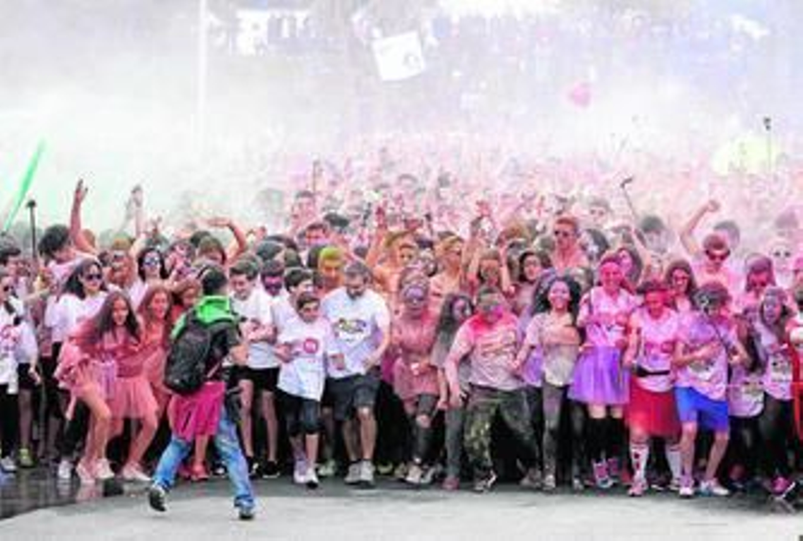 Una carrera de colores de inspiración hindú