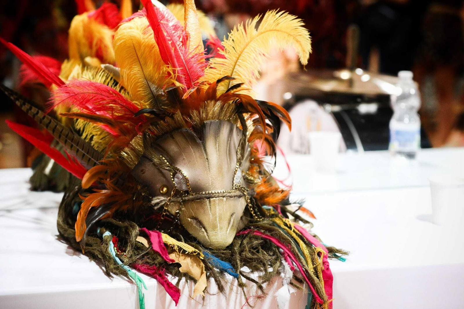 Ambiente en camerinos