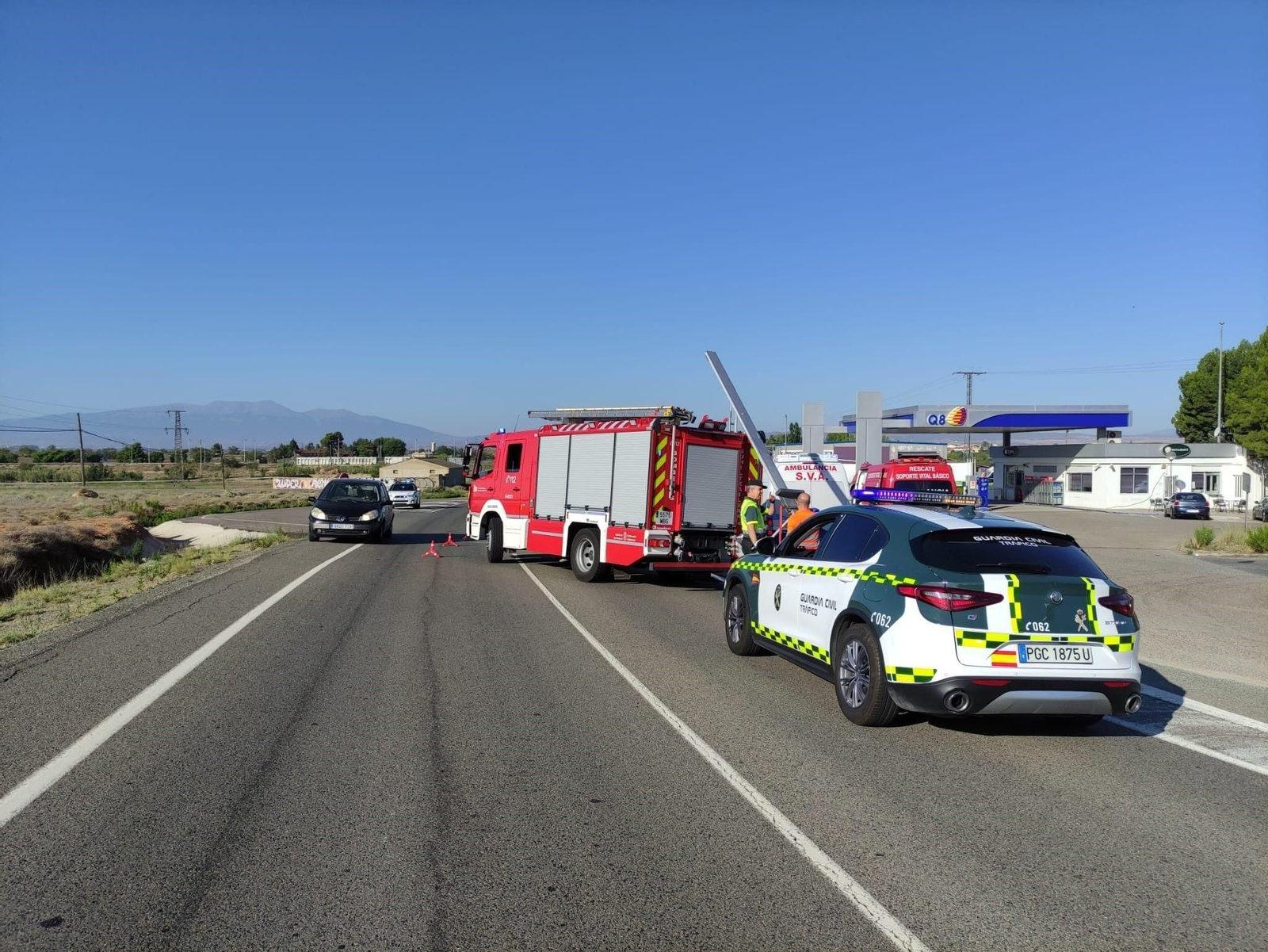 Un control de la Guardia Civil