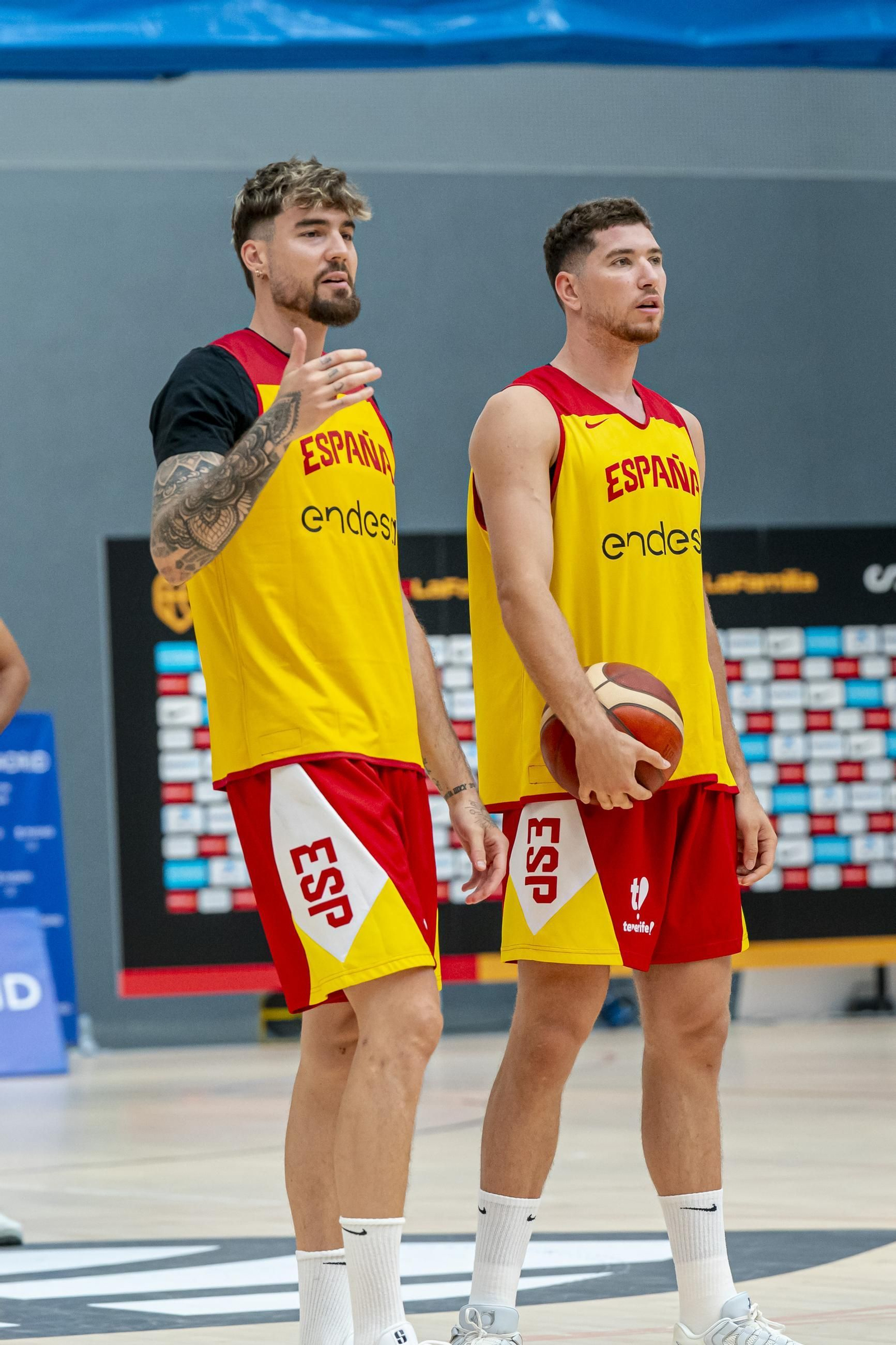 España acaba su trabajo en Madrid antes de venir a Málaga