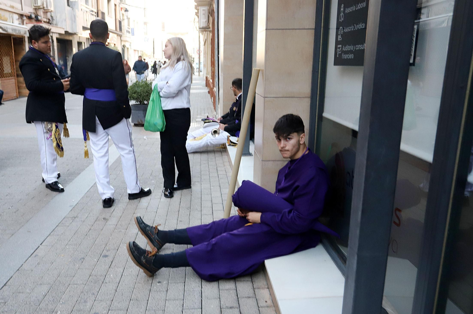 Imágenes del Nazareno en la madrugá de Huelva