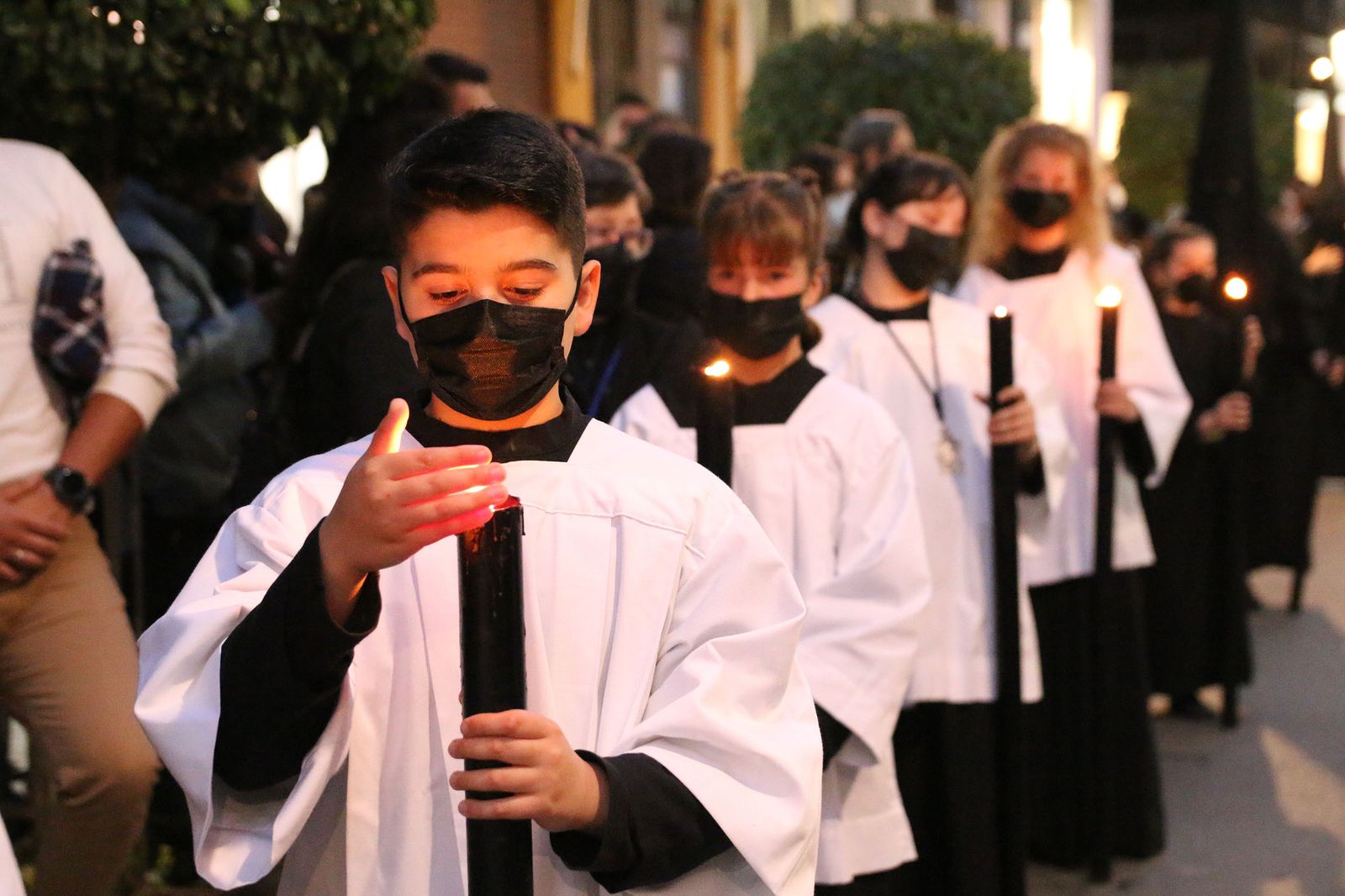 La procesion de Caridad de Almería, en imágenes