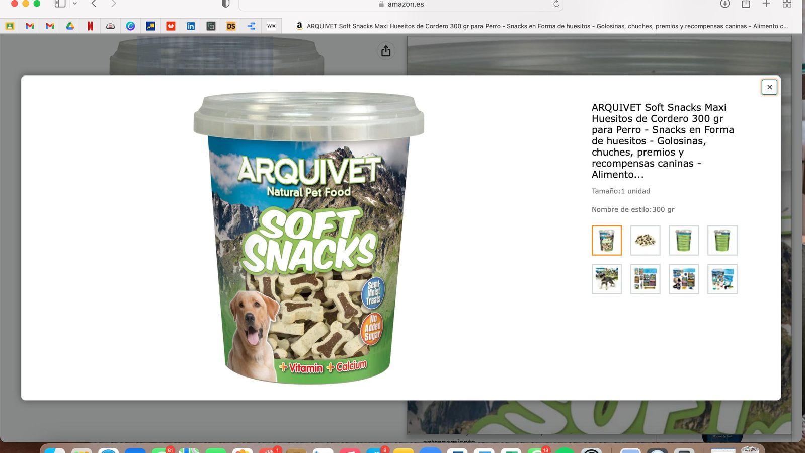 Soft Snacks Maxi Huesitos de Cordero