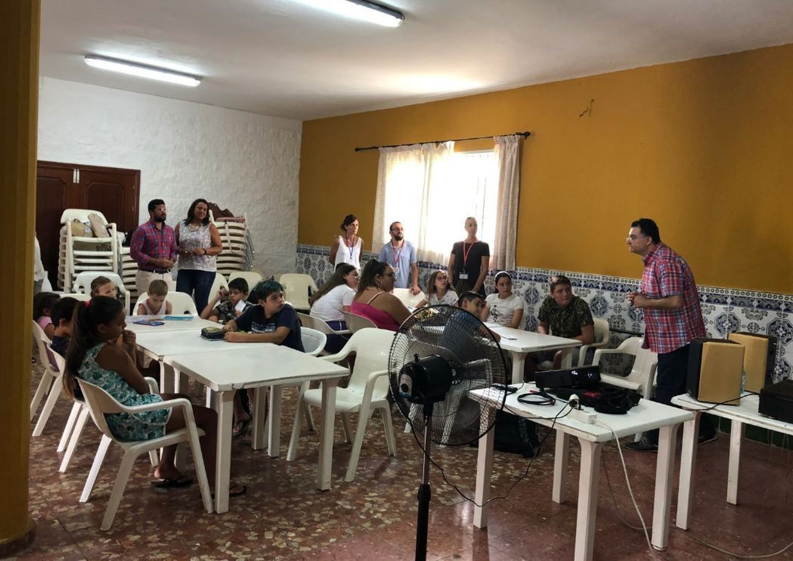 Una actividad de 'Ciencia al fresquito' de 2019