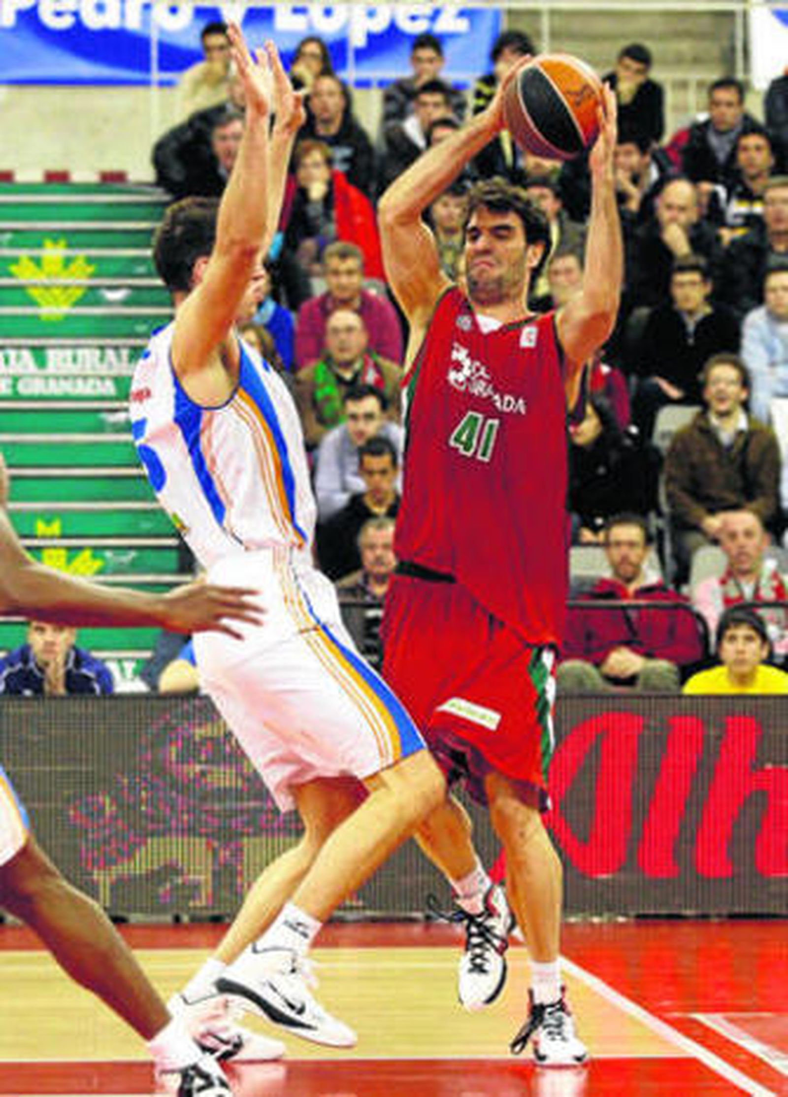 Héctor Manzano, uno de los jugadores básicos dentro del sistema de rotaciones de Curro Segura.