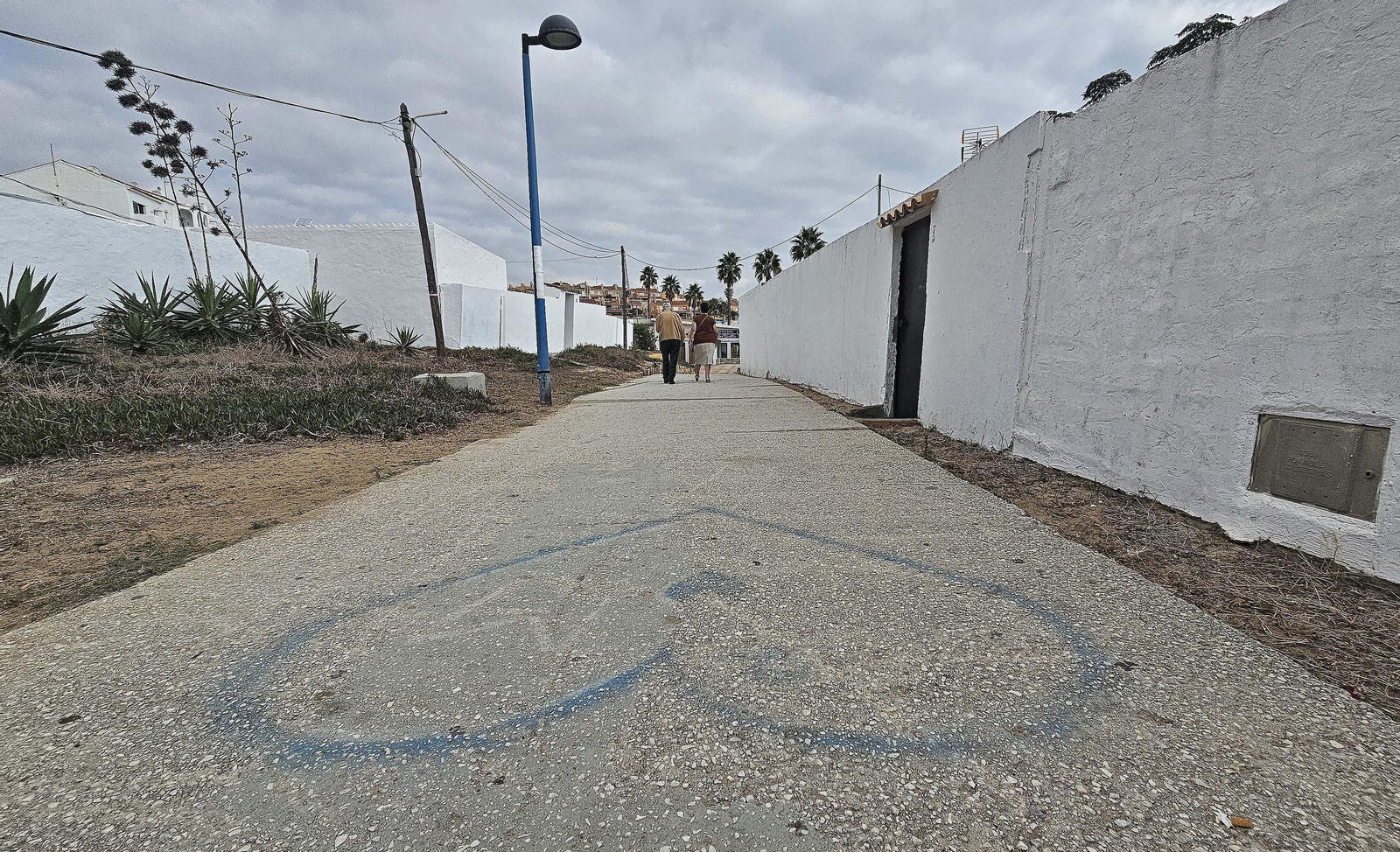 Fotos de los desperfectos en las barriadas de Getares en Algeciras