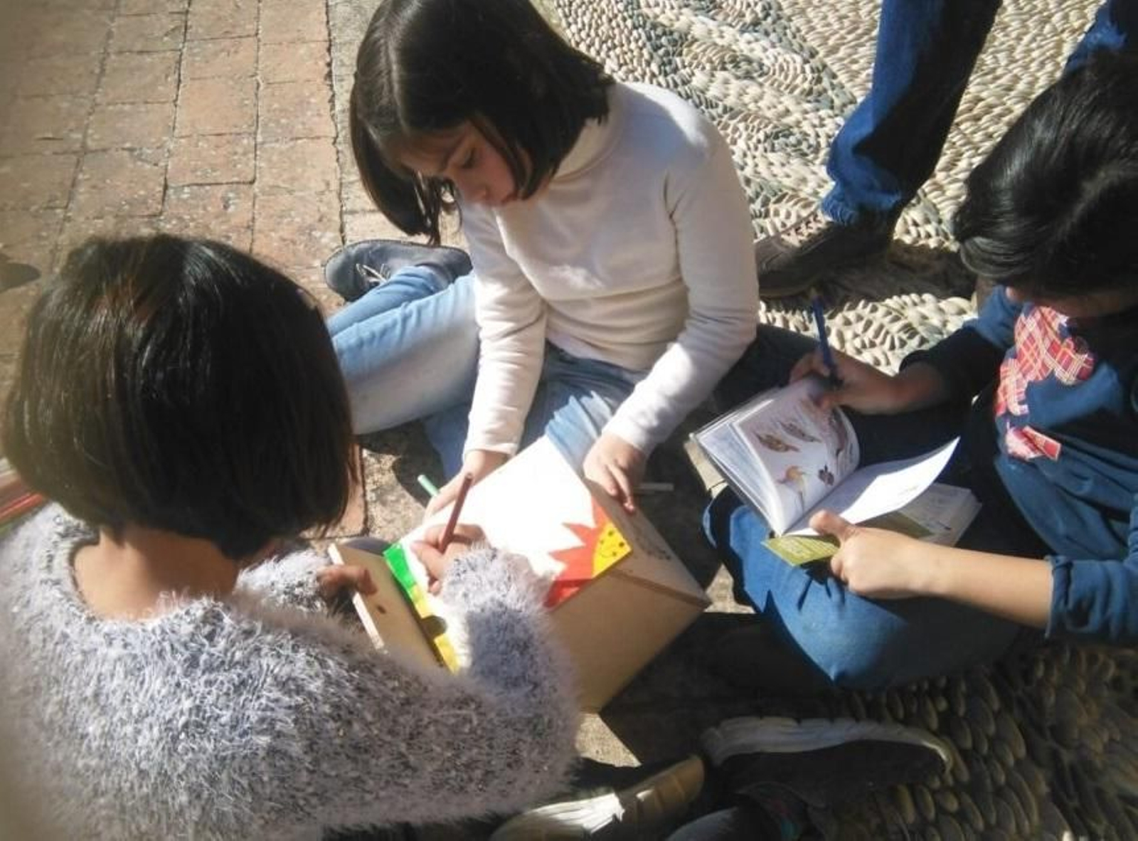 Participantes en el Aula de la Naturaleza de pasadas ediciones.