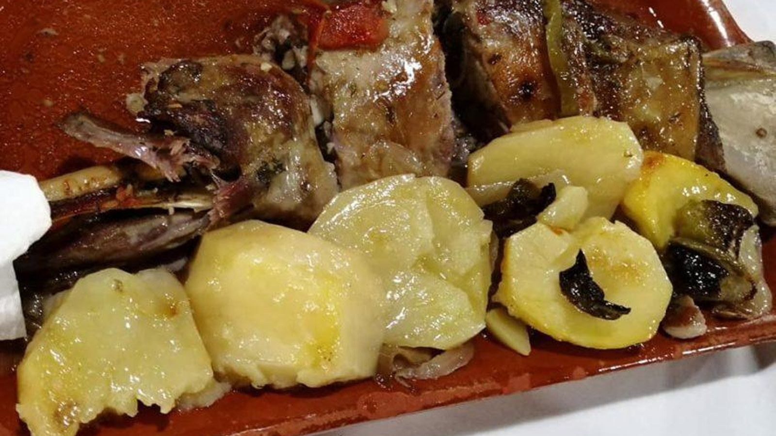 Cordero al horno de Cádiz El Chico.