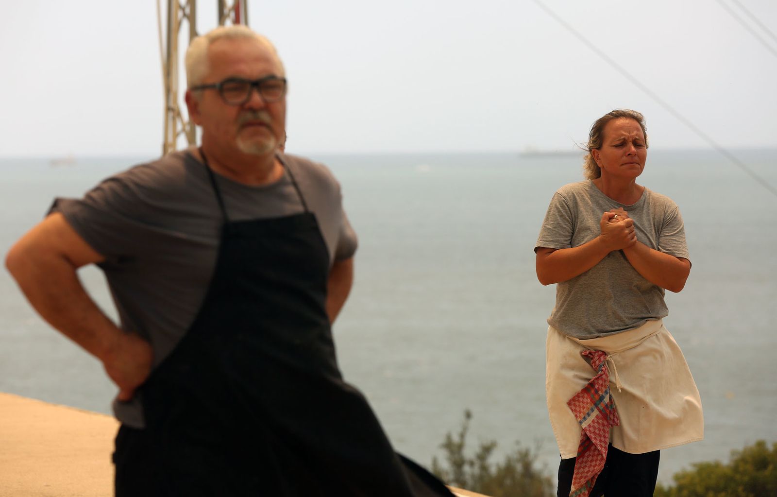 Las consecuencias del incendio en Mazagón