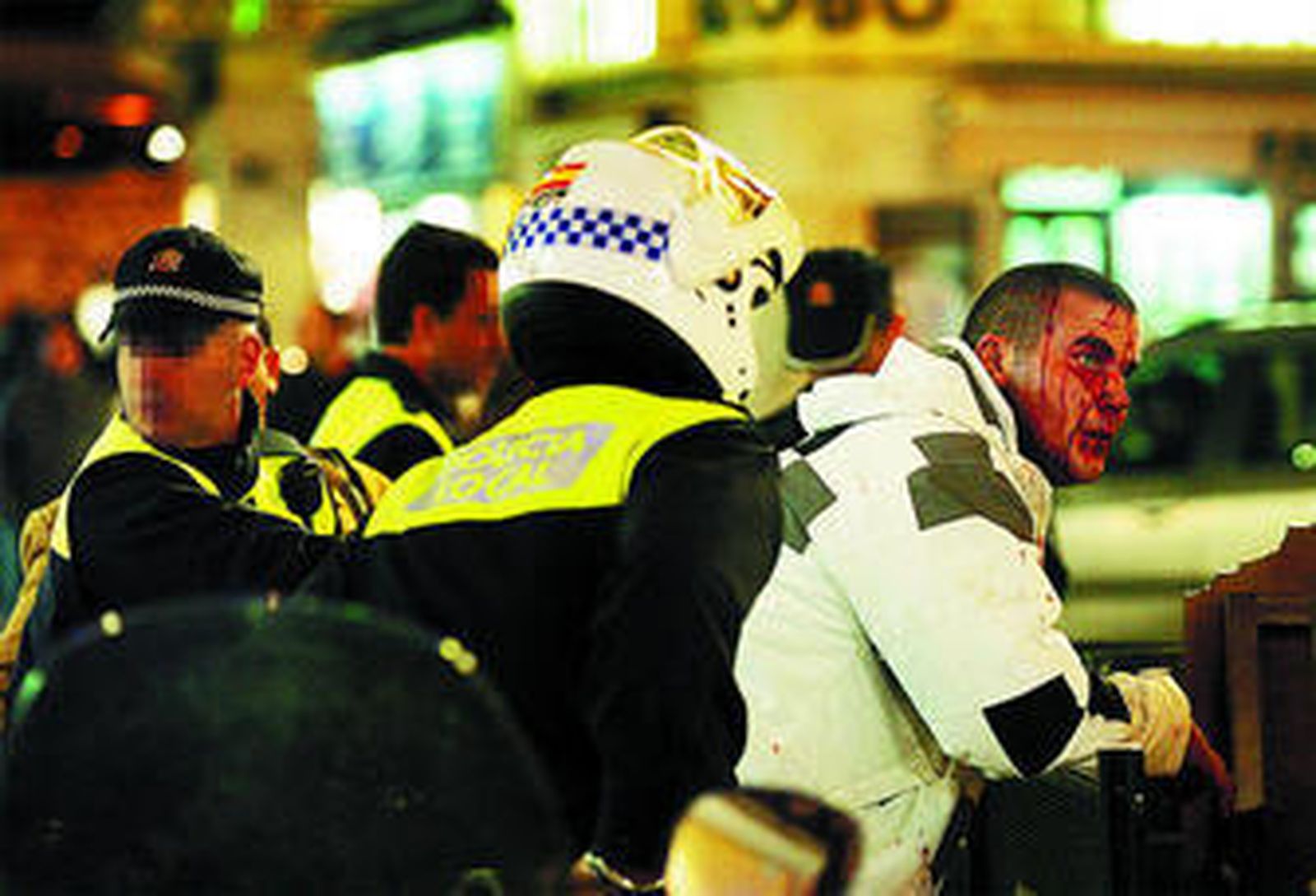 Tiroteo en la calle Carretería