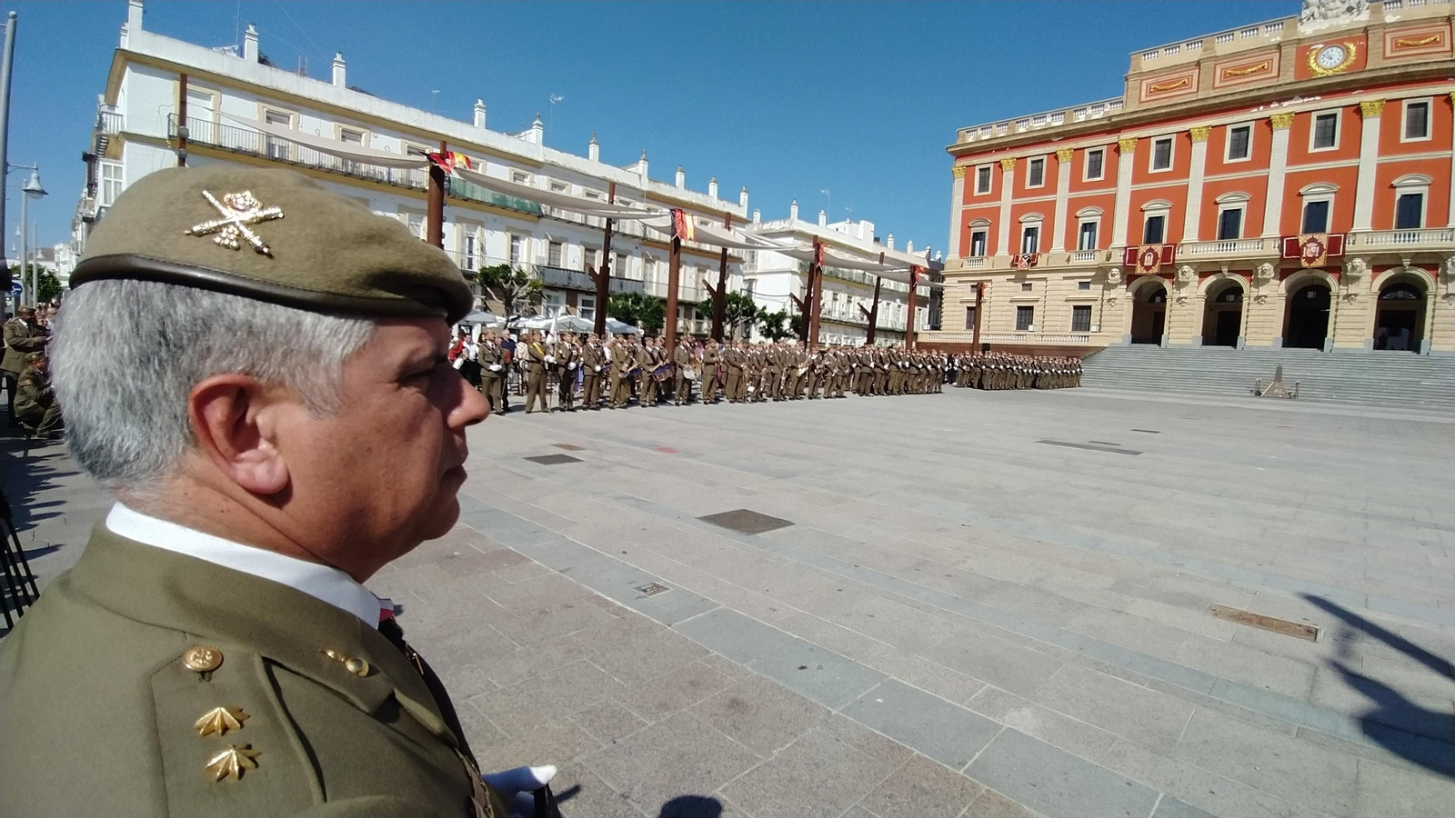 Las imágenes de la jura de bandera celebrada en San Fernando