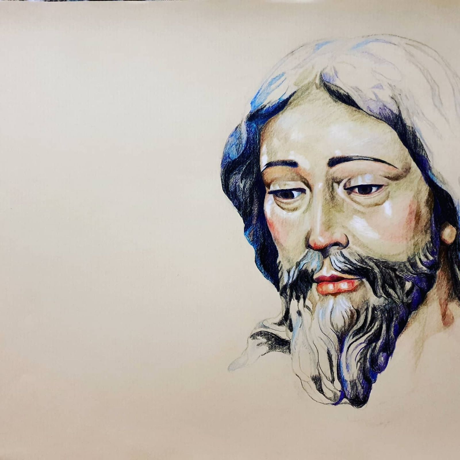 El Señor de la Entrada en Jerusalén de la Hermandad de la Borriquita por Pjaime.Arte.