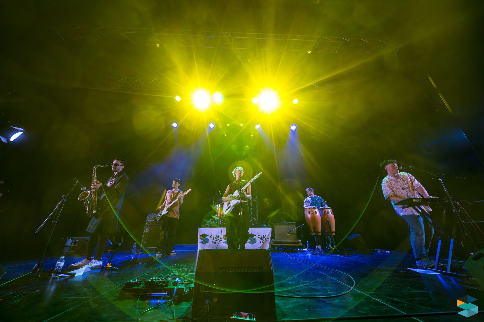 Concierto del grupo durante los Encuentros.