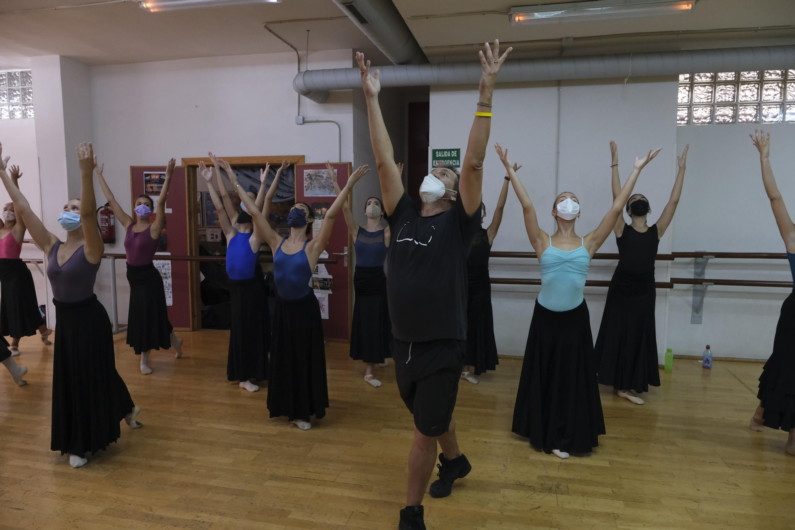 Fotogalería clases magistrales Víctor Ullate y Eduardo Lao en Centro de Danza Entreacto.