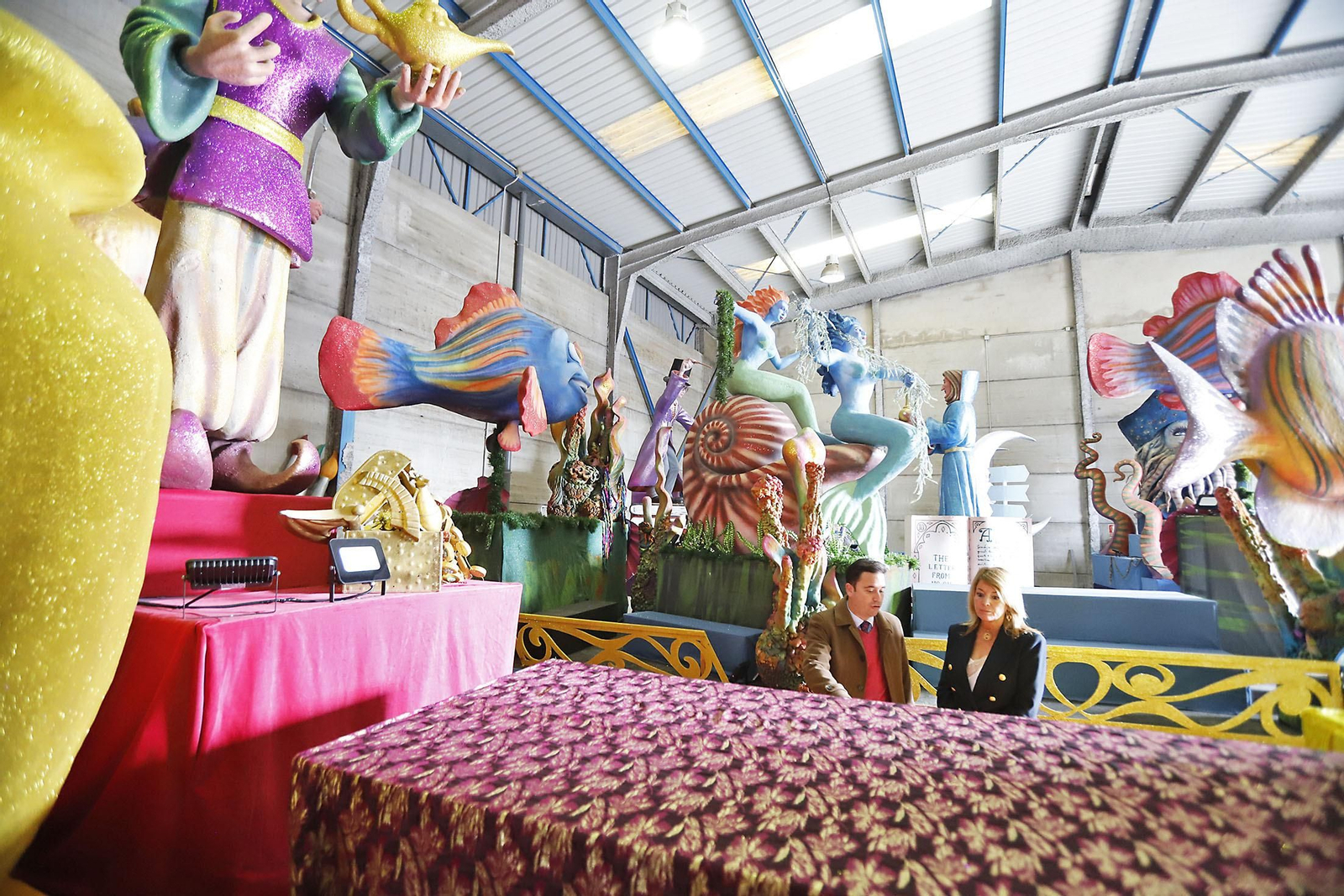 Así don las carrozas de lo Reyes Magos de Huelva 2024