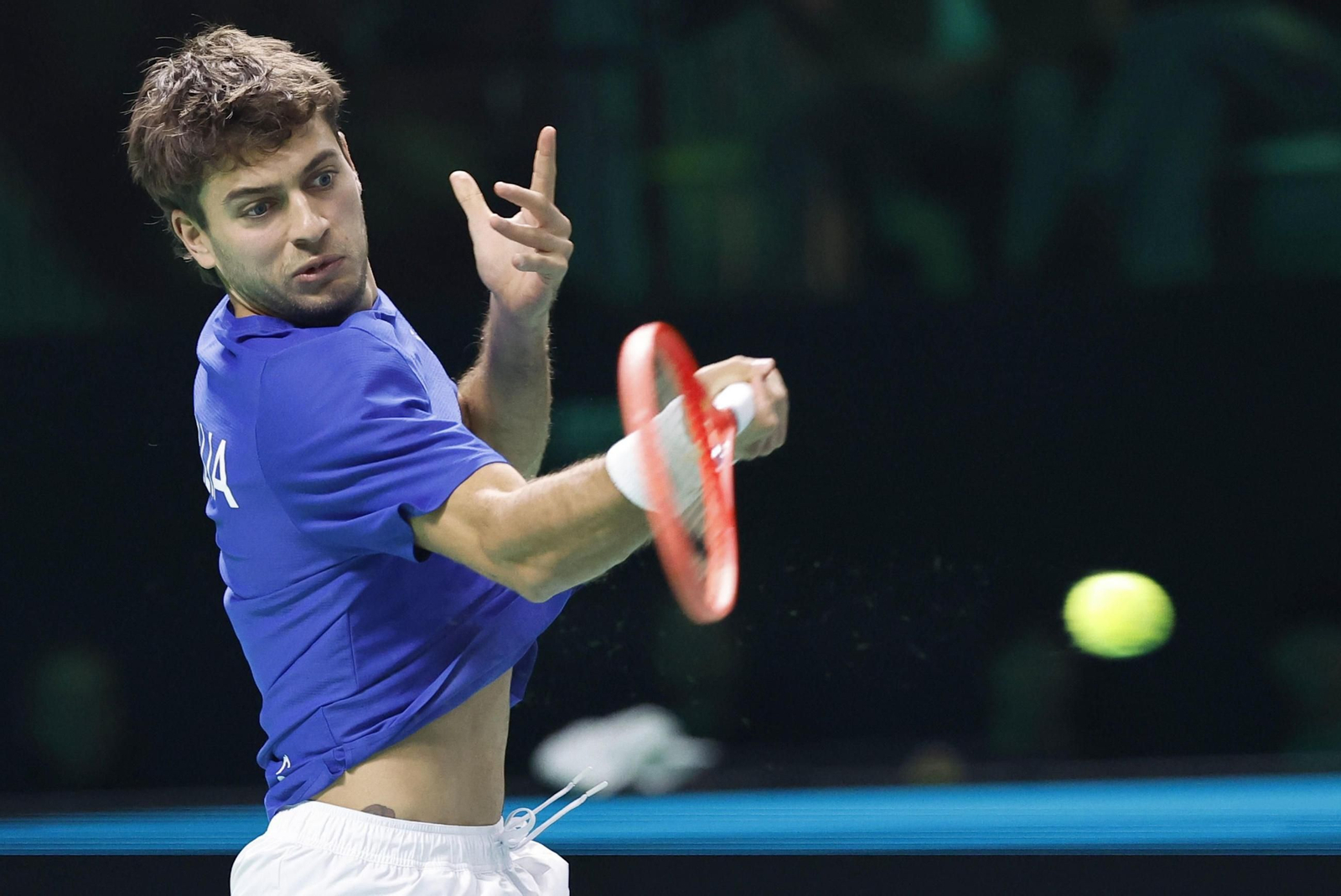 Las fotos de la final de la Copa Davis Italia-España