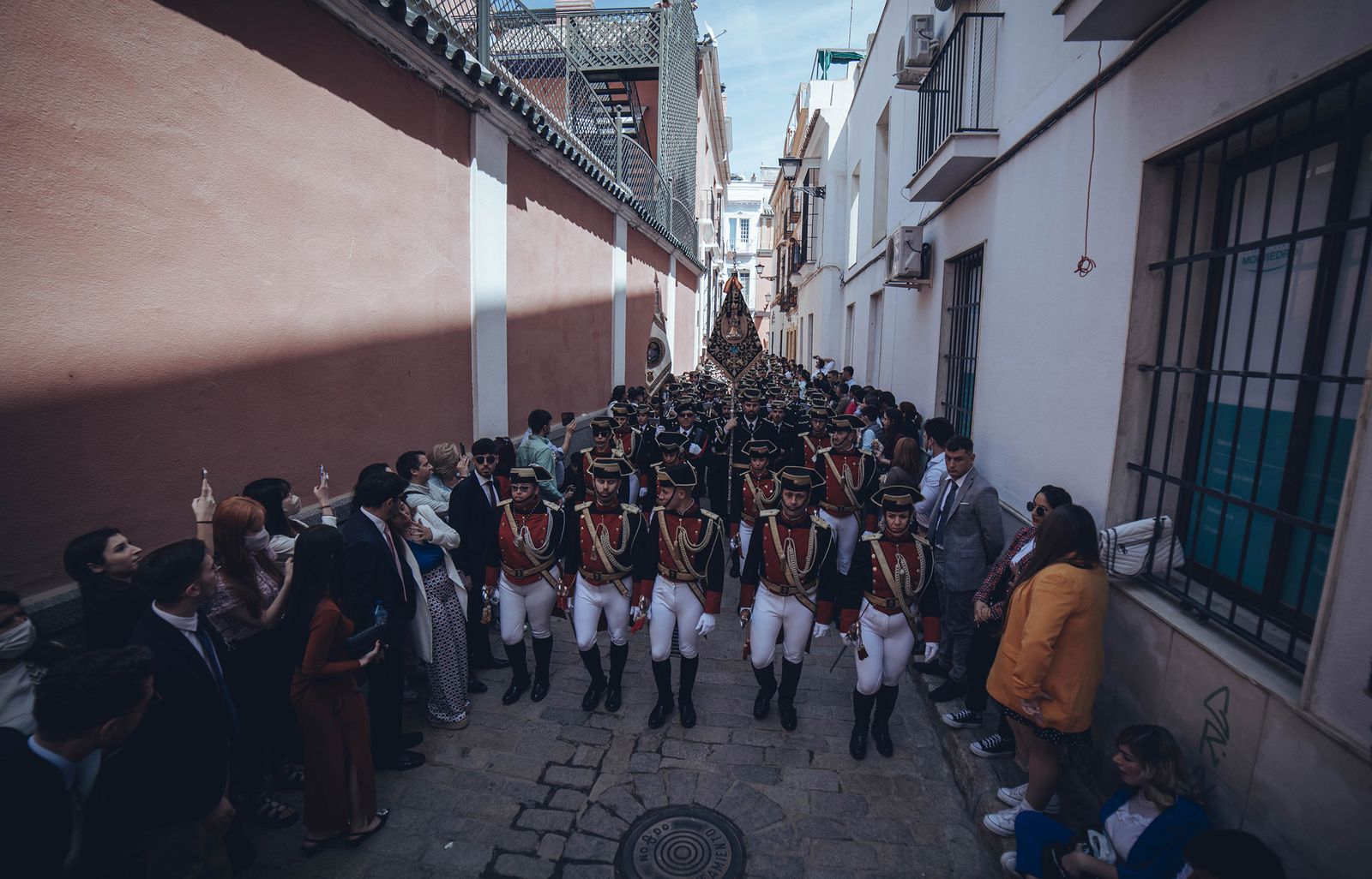 Fotos de Jesús Despojado el Domingo de Ramos en la Semana Santa de Sevilla