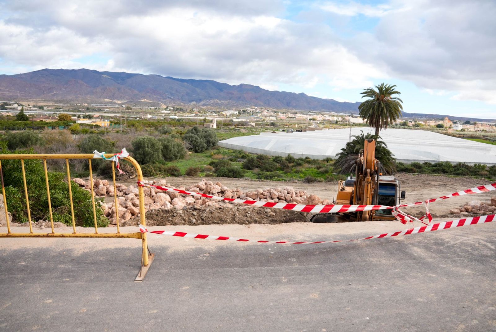 Aparición de restos arqueológicos en las obras de la carretera de El Chuche