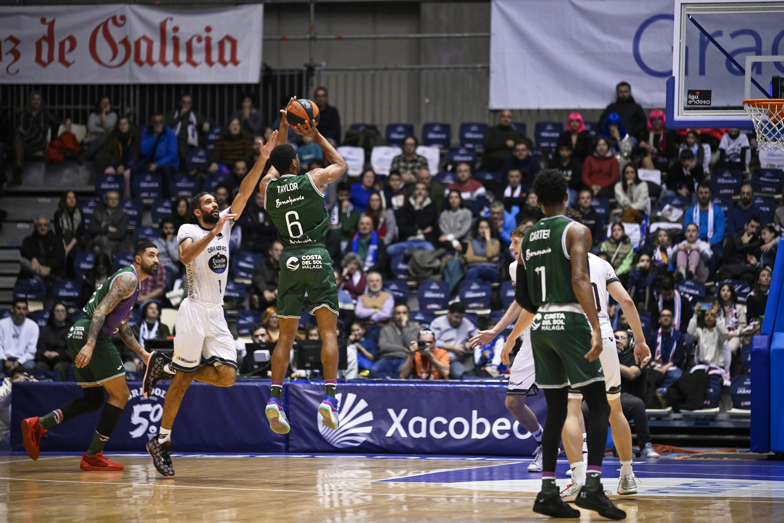 El Obradoiro - Unicaja, en fotos