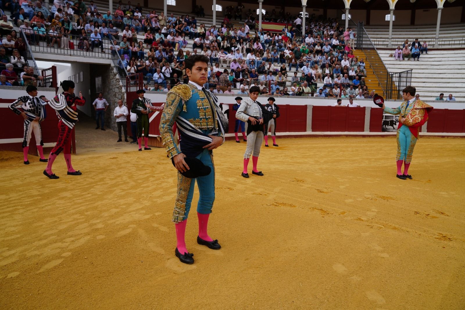 El mano a mano de los novilleros José Antonio de Gracia y El Candela en Pozoblanco, en imágenes