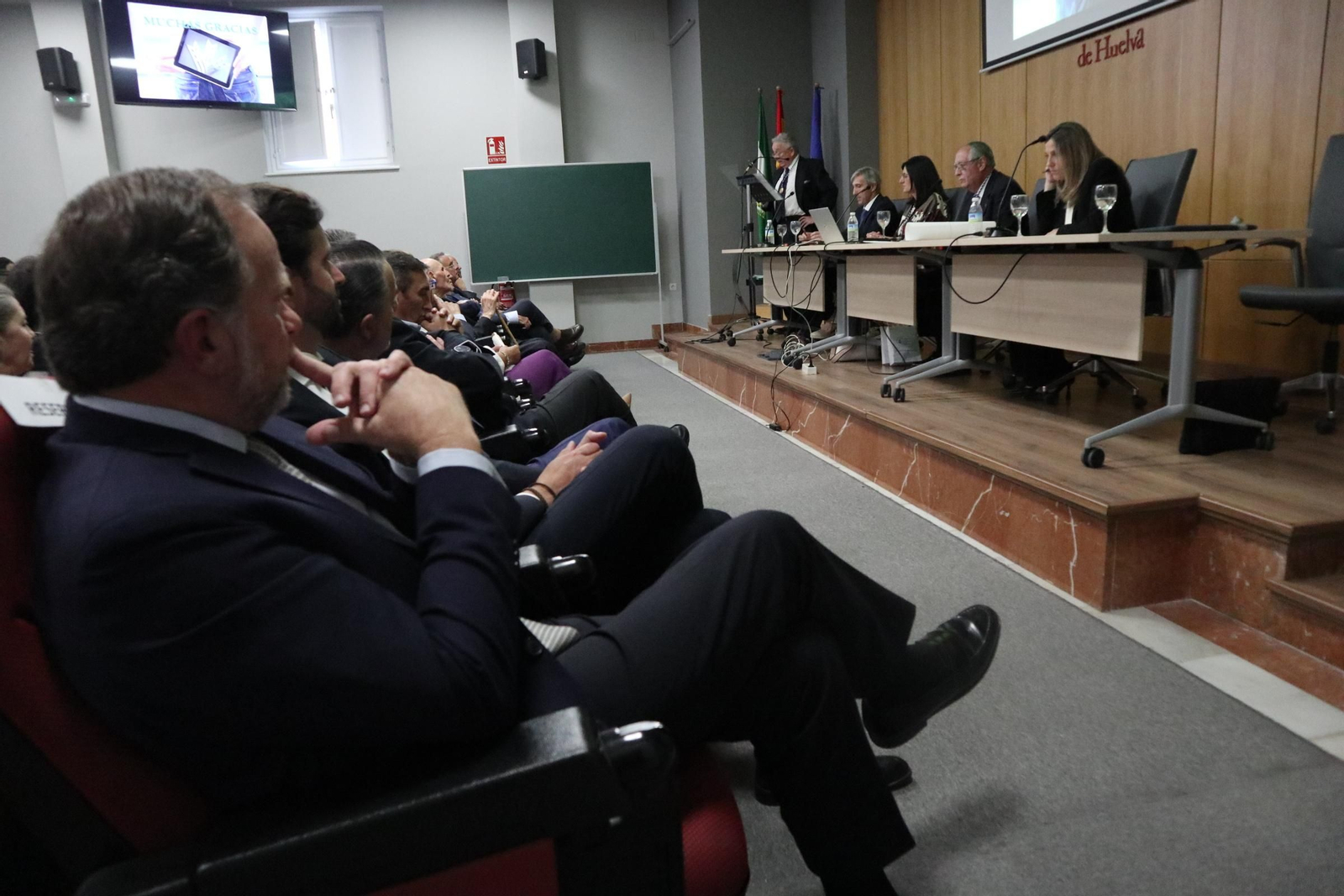 Acto de ingreso a la Academia de Ciencias, artes y Letras de Huelva de José Luis García Palacios