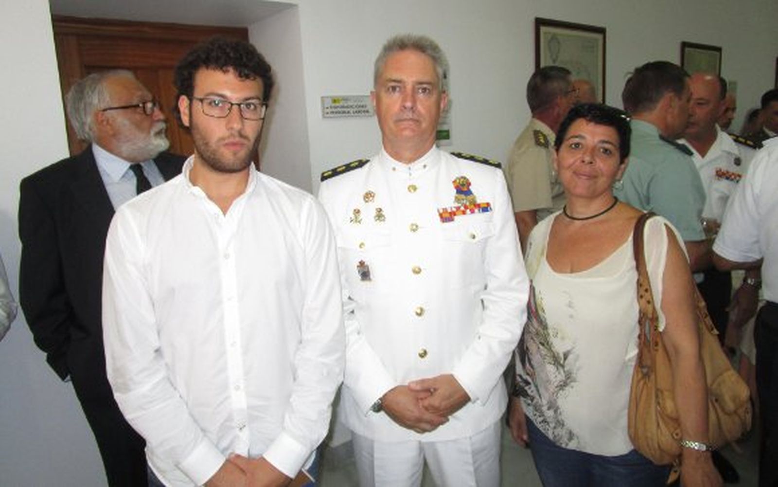 Adrián Martínez de Pinillos, Joaquín Tomás González y Aurora de la Rosa.

Foto: Ignacio Casas de Ciria