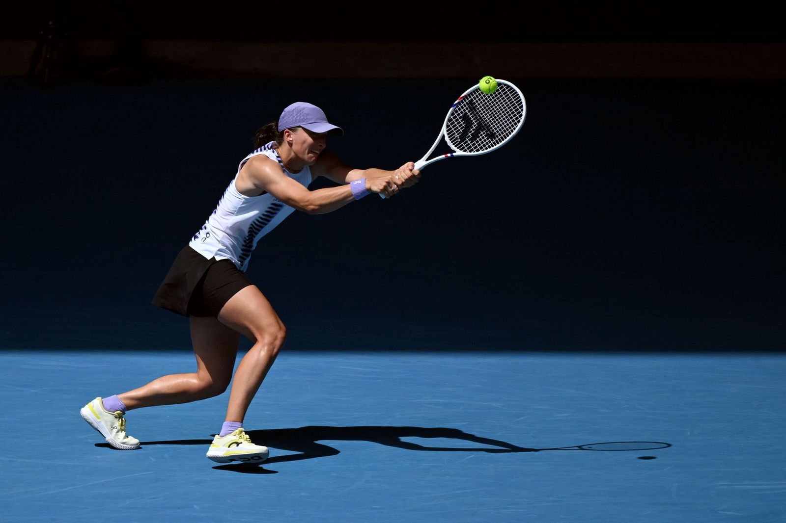 Las fotos de la retirada de Musetti ante Djokovic y del resto de cuartos de final