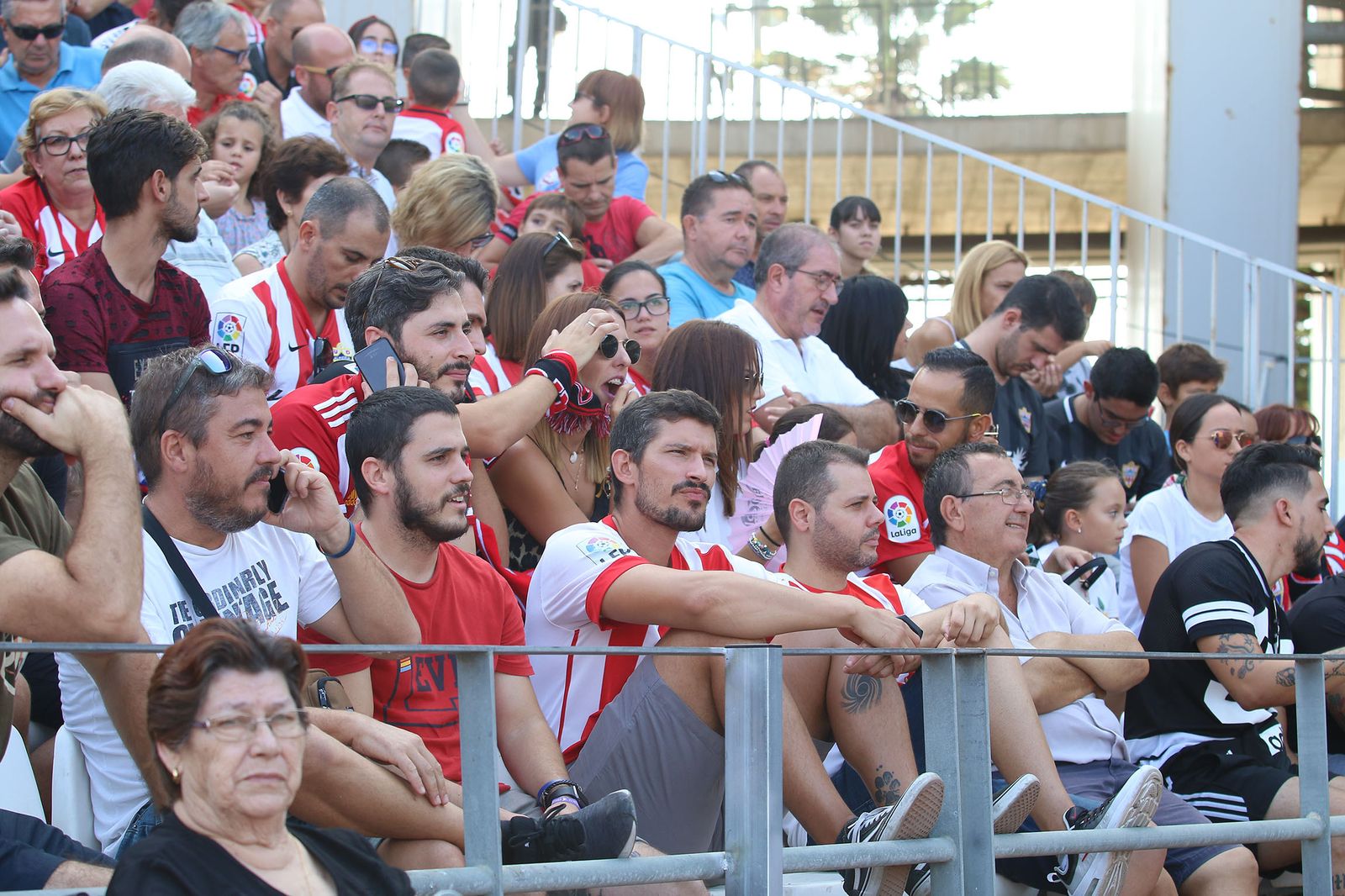 Las imágenes del UD ALMERÍA-CÁDIZ CF