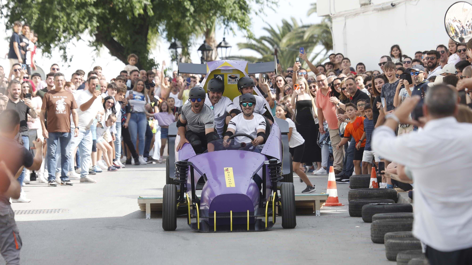 Fotos de la carrera de coches locos de preferia en Tesorillo.