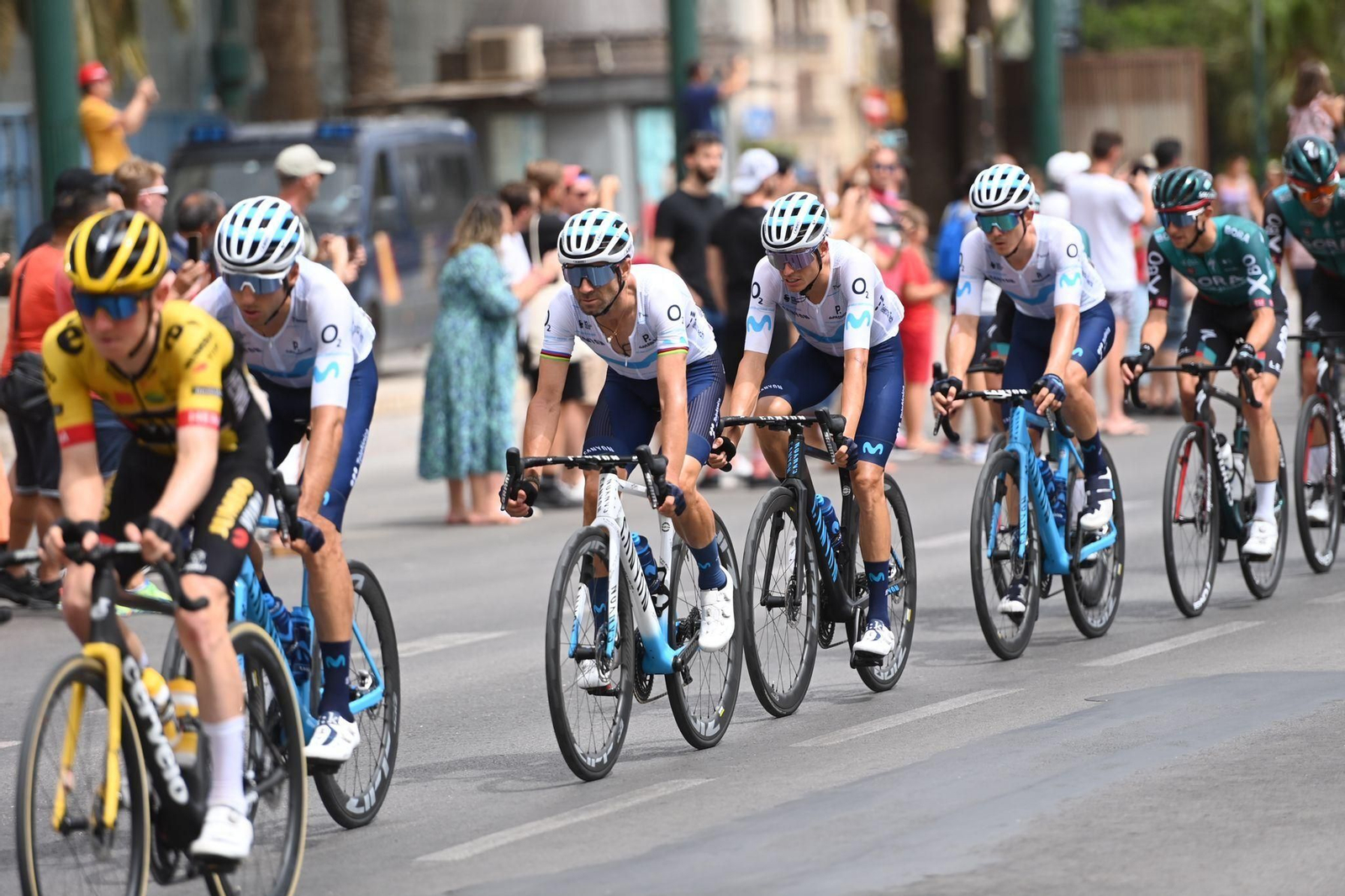 Las fotos de la Vuelta a España al paso por Málaga capital