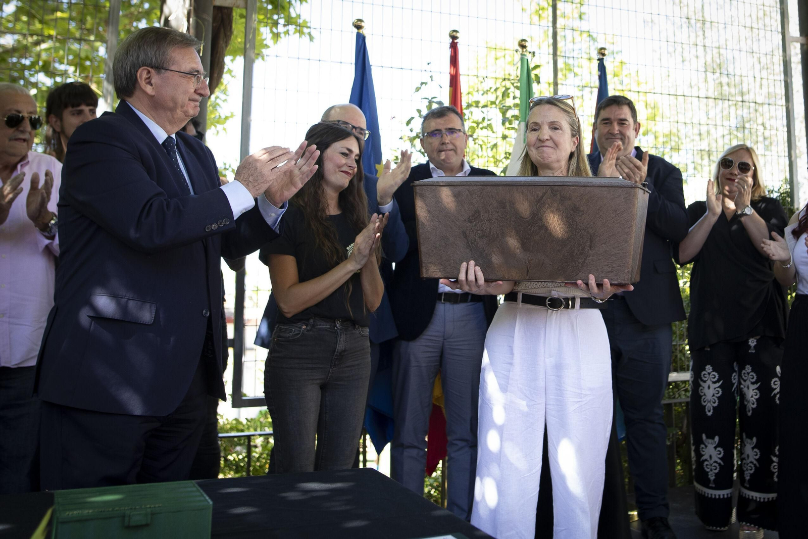 Entregan los primeros restos exhumados identificados en el Barranco de Víznar a sus familiares