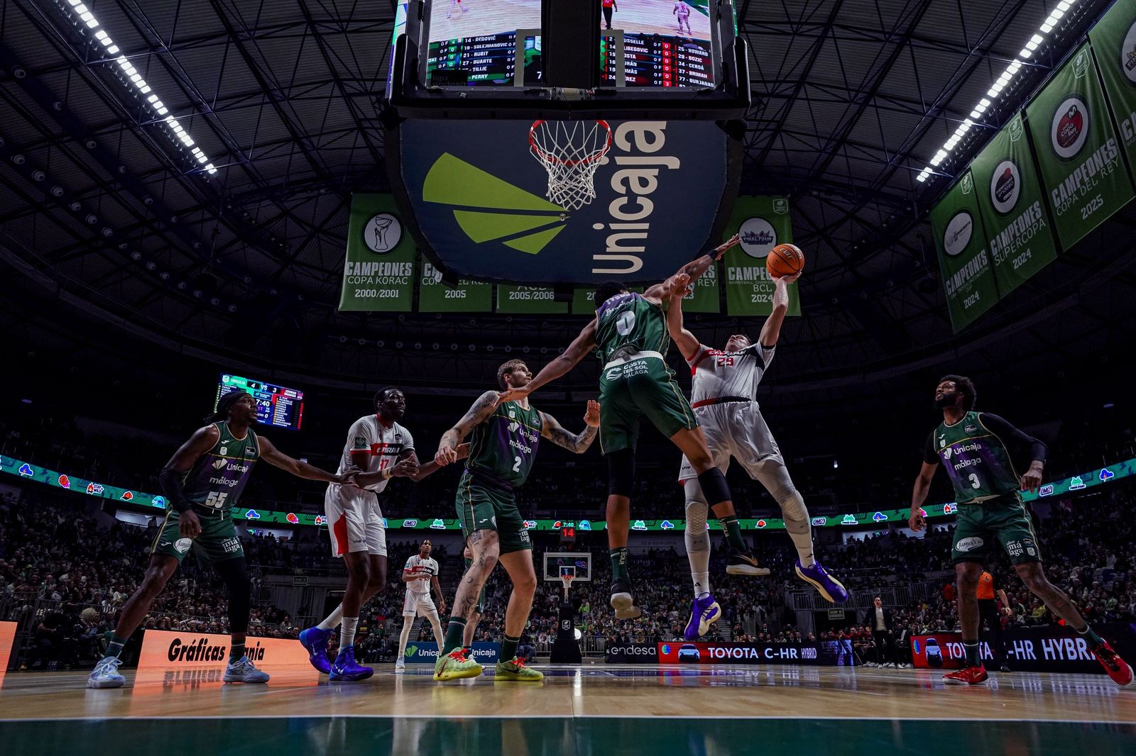 El Unicaja-Covirán Granada, en fotos