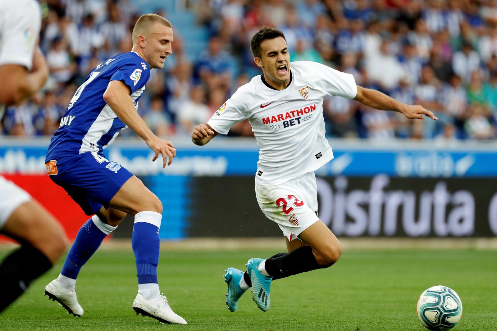 El Alavéz-Sevilla, en imágenes