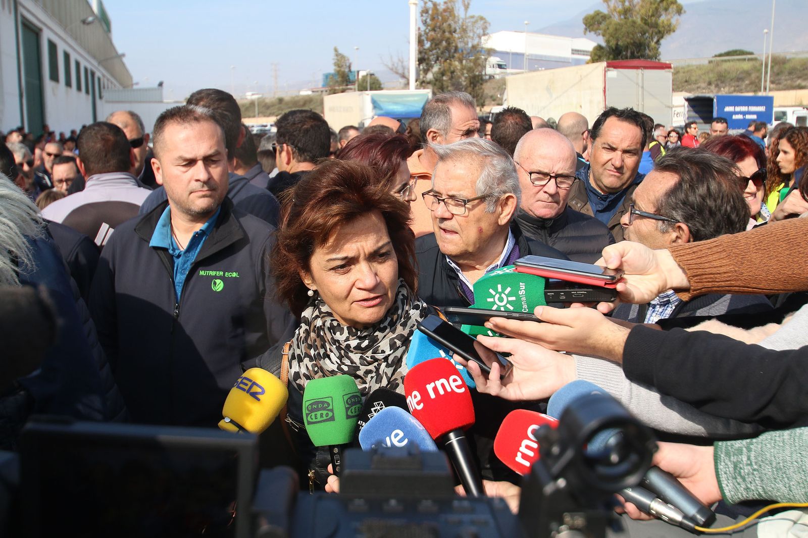 Las imágenes de la manifestación de agricultores