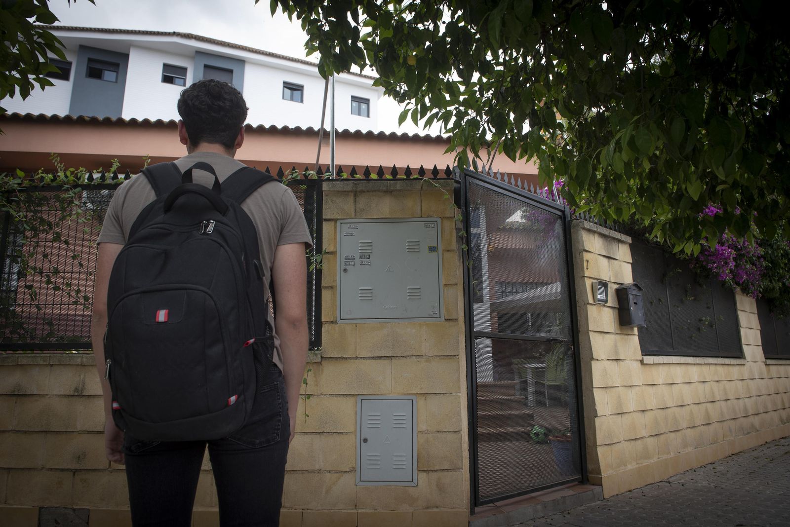 Un joven en el centro de menores de Heliópolis.