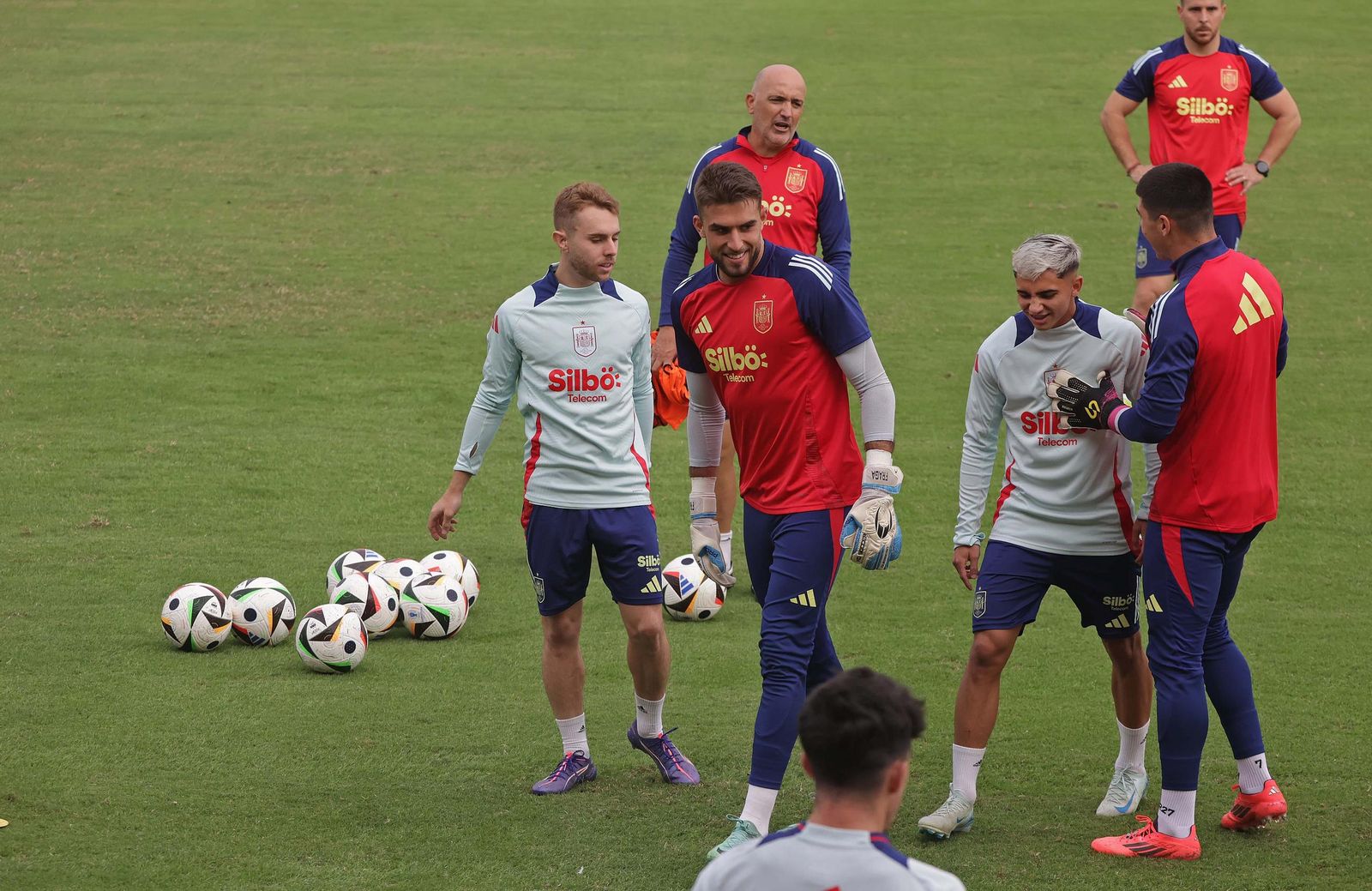 Fotos del entrenamiento de la selección española sub-21 en Algeciras