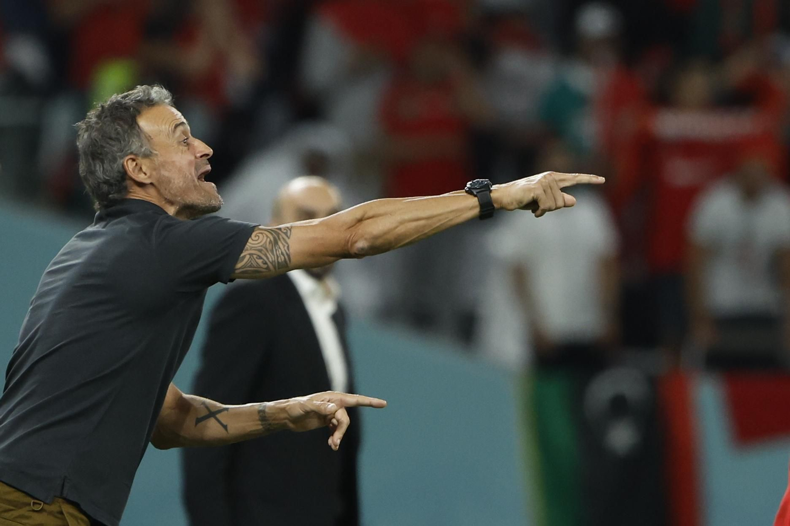 Fotos del Marruecos-España en octavos del Mundial de Qatar