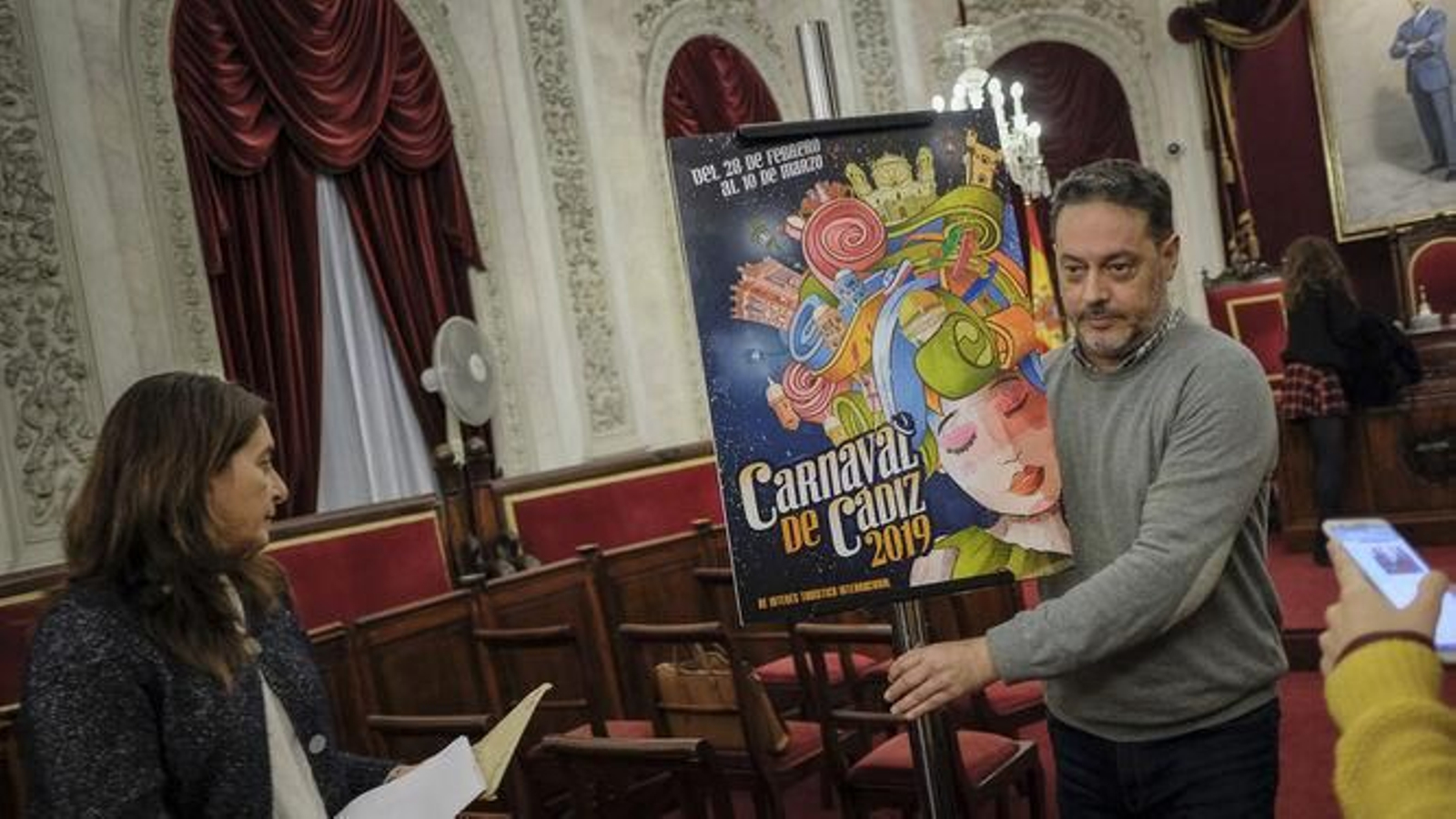 Cartel anunciador del Carnaval de 2019
