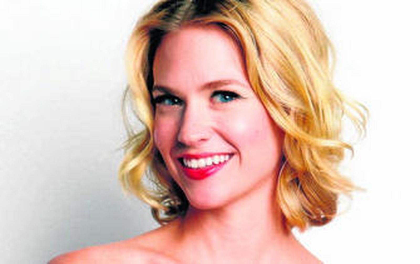 January Jones, actriz de la exitosa serie 'Mad Men'.