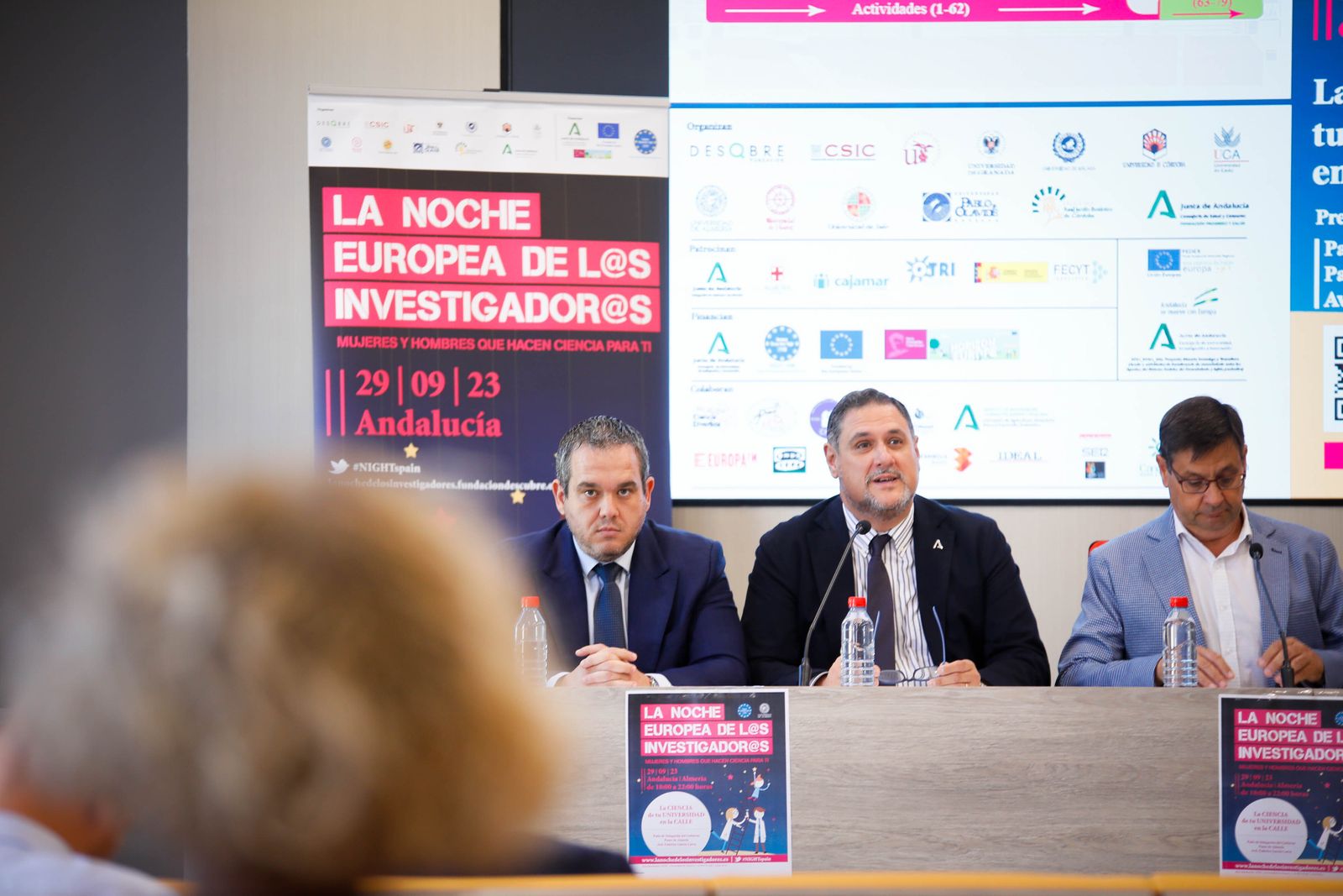 Fotogalería programa la noche europea de l@s investigador@s