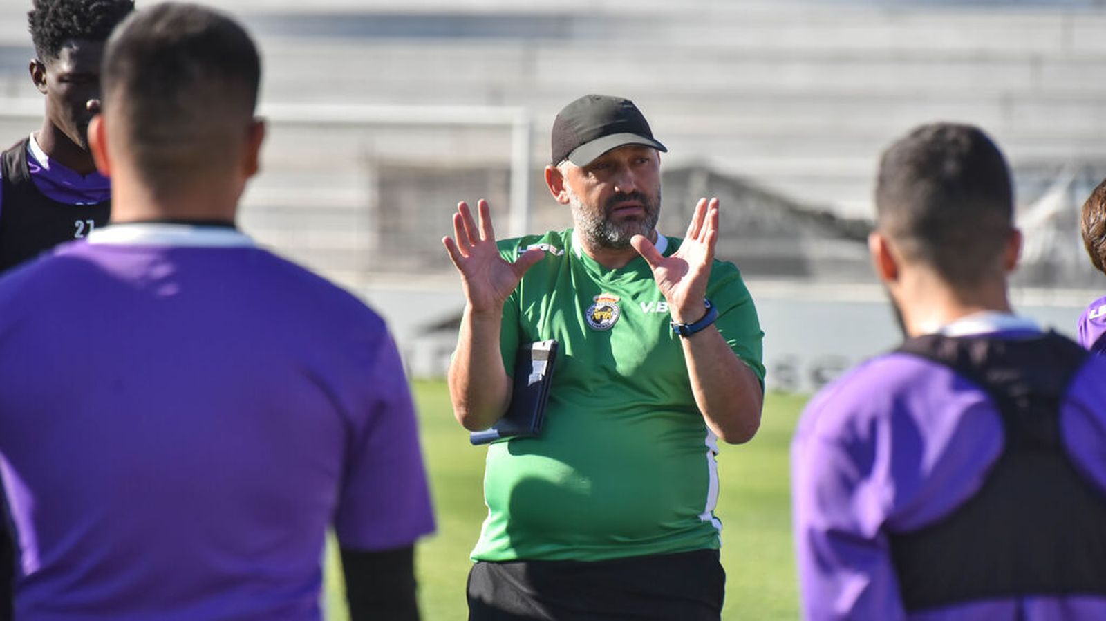 El exentrenador de la Balona Víctor Basadre