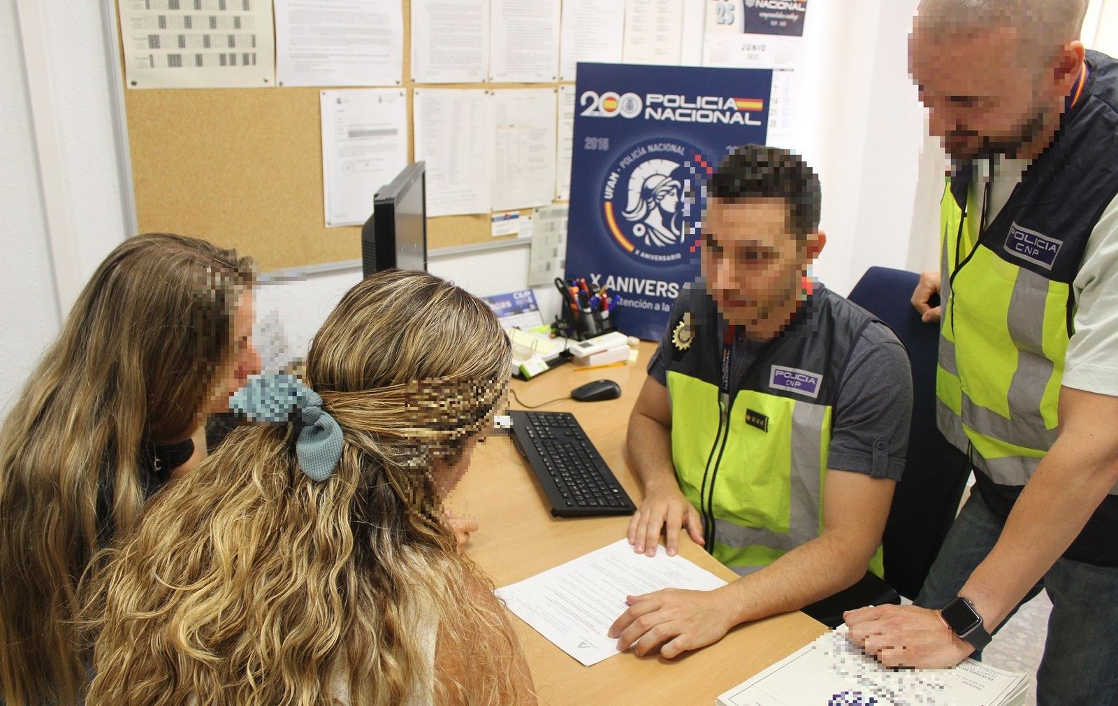 Agentes del Grume de la Policía Nacional.