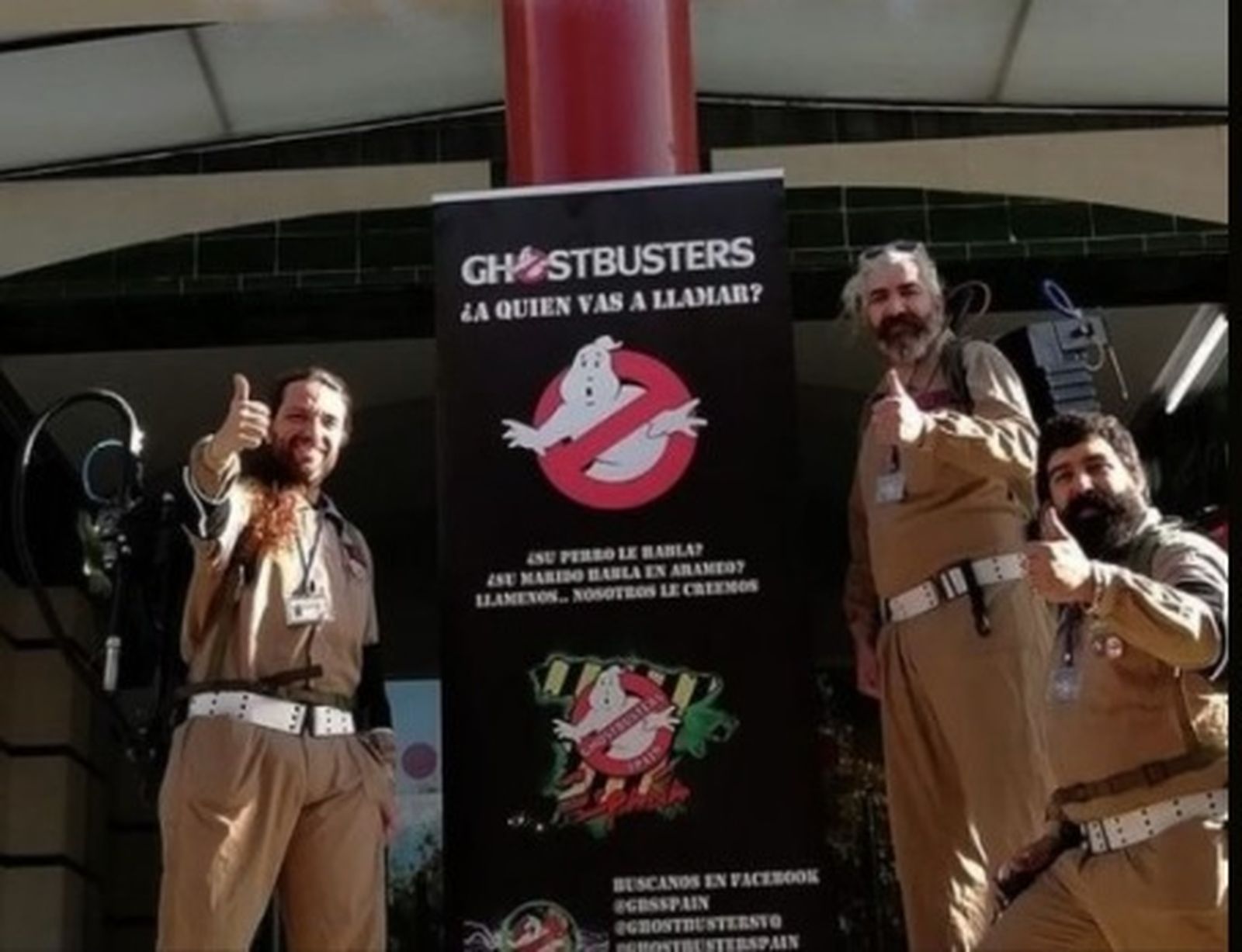 Los cazafantasmas se apuntan a donar sangre en Sevilla.