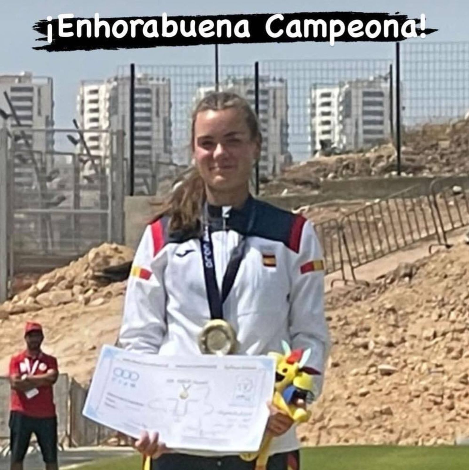 Leyre Fernández suma otro éxito a su palmarés.