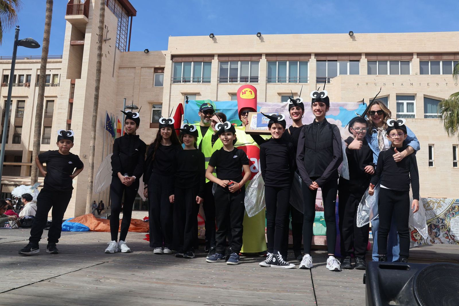 Las mejores imágenes del Carnaval 2026 de El Ejido en la Plaza Mayor