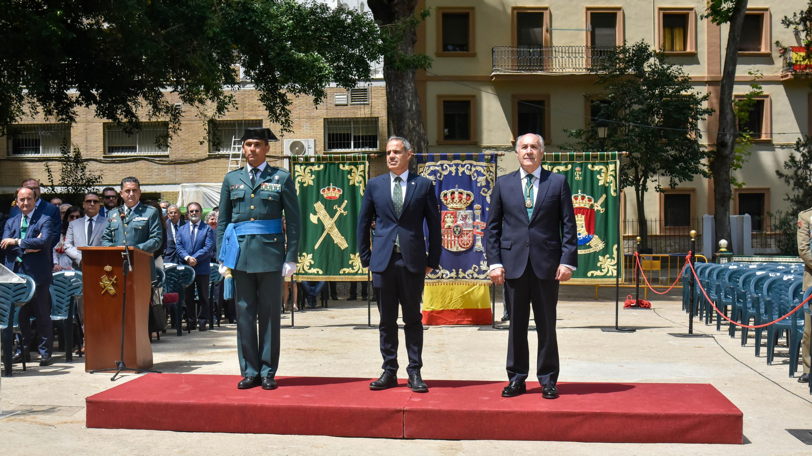 Las fotos del acto del 178 aniversario de la fundación  de la Guardia Civil