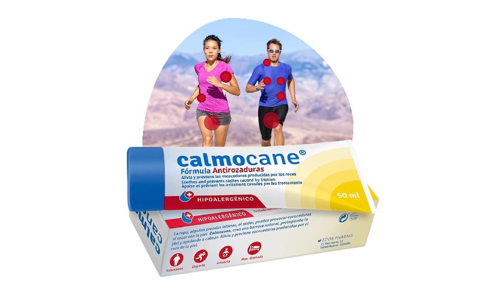 Crema antirrozaduras y antifriccion Calmocane