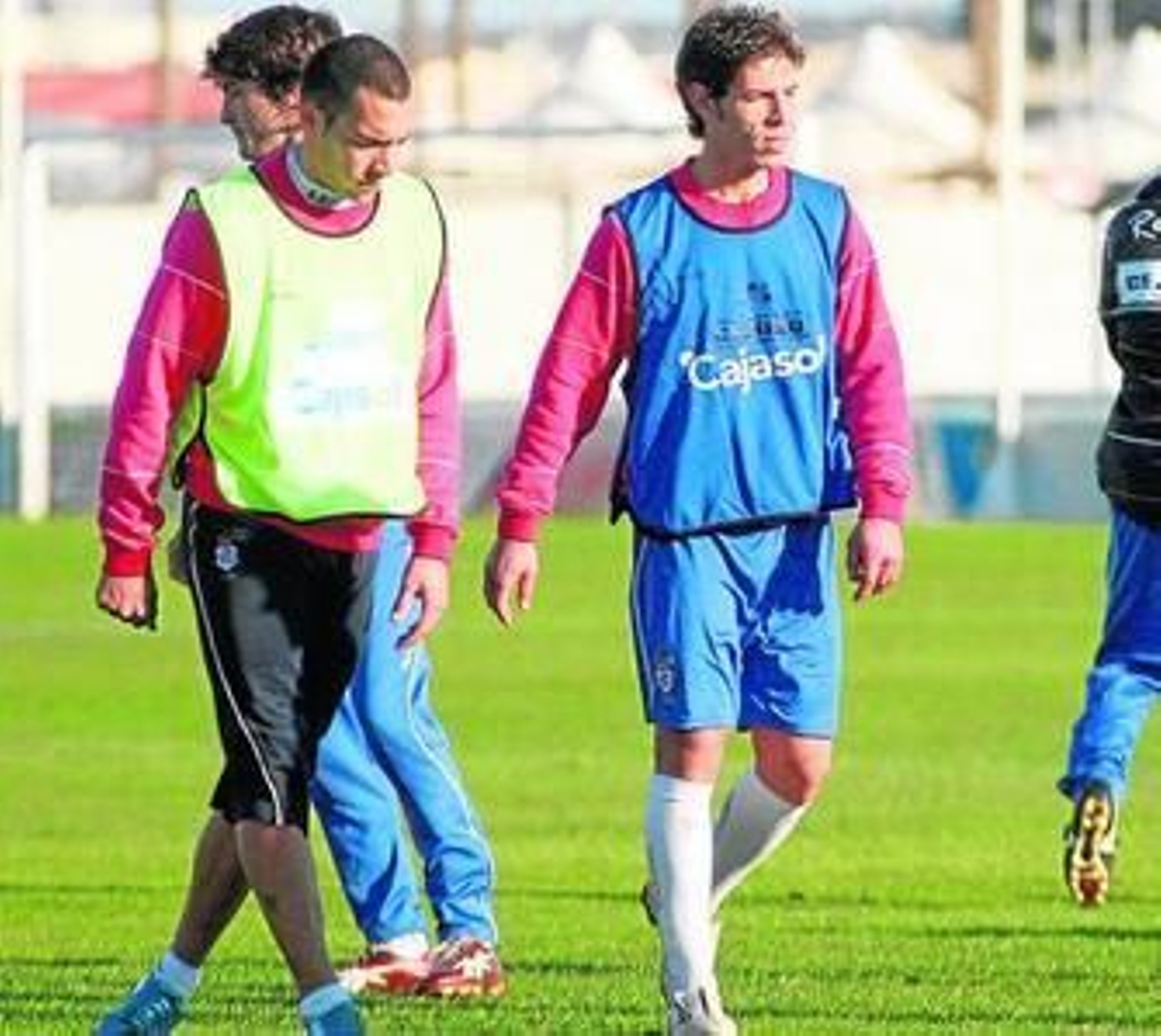 Barber, durante la sesión de entrenamientos del pasado miércoles.