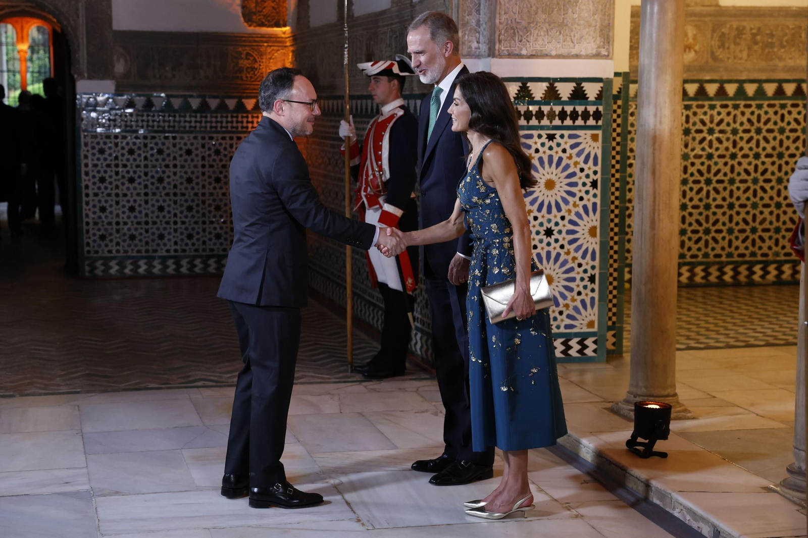 Las fotos de la cena de gala dada por los Reyes previa a la cumbre de la ONU en Sevilla
